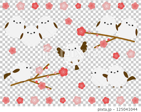 島永和梅花的插圖素材集 125041044