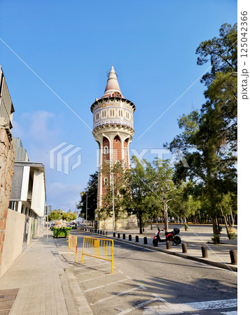 Torre de les Aigues del Besos, Barcelona Spain daylight Torre de les Aigues del Besos, Barcelona Spain daylight 125042366