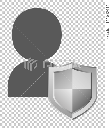 Figure and shield Figure and shield 125042412