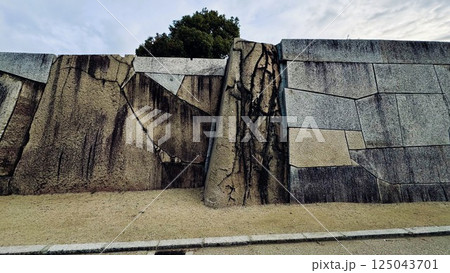 大阪城桜門枡形の巨石 大阪城桜門枡形の巨石 125043701