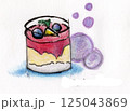 ゼリー スイーツ 手描き ゼリー スイーツ 手描き 125043869