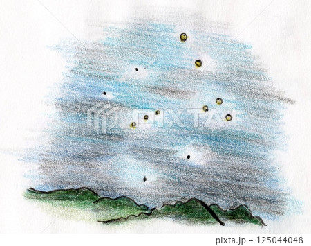 ゼリー スイーツ 手描き ゼリー スイーツ 手描き 125044048