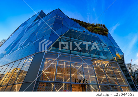 東京　渋谷区の都市風景　神宮前交差点　東急プラザ原宿「ハラカド」 125044555