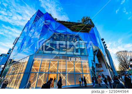 東京 渋谷区の都市風景 神宮前交差点 東急プラザ原宿「ハラカド」 東京 渋谷区の都市風景 神宮前交差点 東急プラザ原宿「ハラカド」 125044564