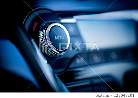 Temperature knob, air condition in car 125045101