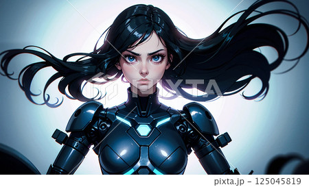 ロボットスーツ美女 125045819