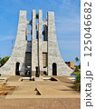 Kwame Nkrumah mausoleum Accra Ghana daylight 125046682