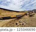 Fishing Boats being built Accra Ghana 125046690