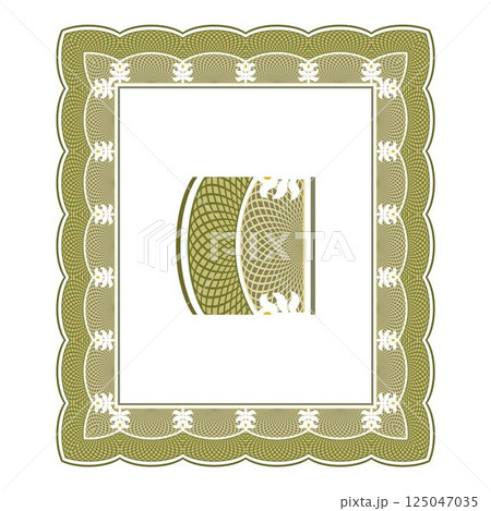 Vintage floral classic calligraphic retro vignette scroll frames ornamental design elements black and color set isolated vector 125047035