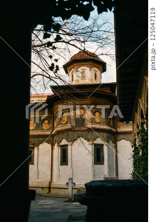 Exteriors Of Stavropoleos Monastery in Romania Exteriors Of Stavropoleos Monastery in Romania 125047119