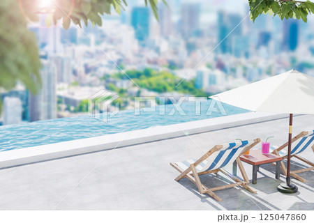 東京の風景が見渡せるラグジュアリーホテル 東京の風景が見渡せるラグジュアリーホテル 125047860