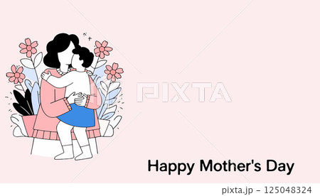 Happy Mother's Day Illustration 125048324