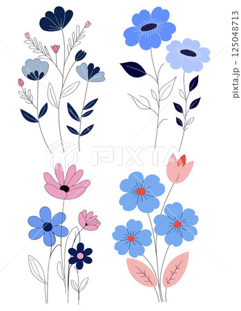 Floral Illustration Floral Illustration 125048713