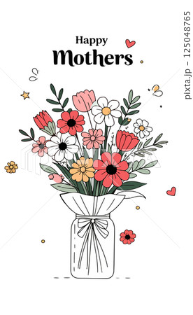 Happy Mother's Day Bouquet 125048765