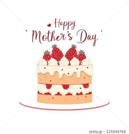 Happy Mother's Day Cake 125048768