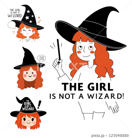 The Girl is Not a Wizard Illustrations 125048880