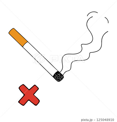 No Smoking Illustration 125048910