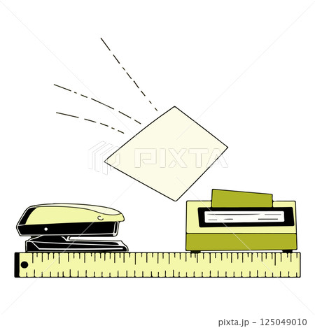 Office Supplies on Ruler 125049010