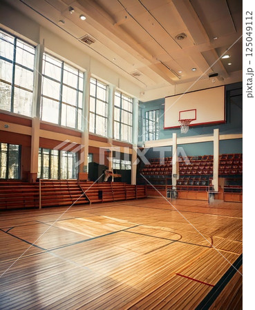 学校の体育館 125049112