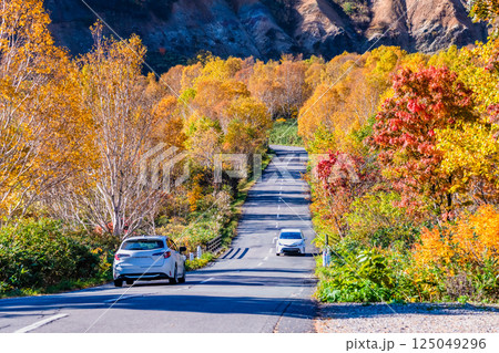 紅葉に染まる八幡平 ~八幡平アスピーテライン~ 紅葉に染まる八幡平 ~八幡平アスピーテライン~ 125049296