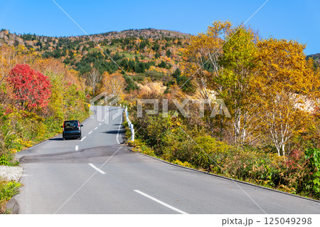 紅葉に染まる八幡平　～八幡平アスピーテライン～ 125049298