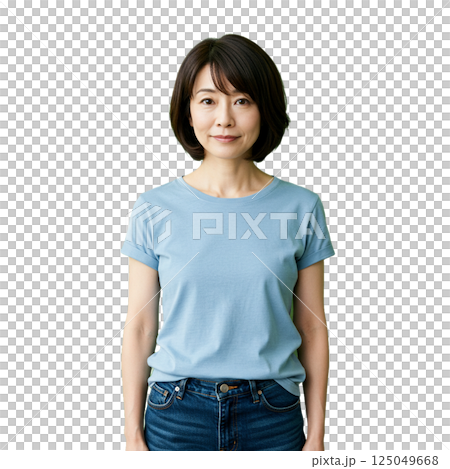 Woman Background Removal Woman Background Removal 125049668