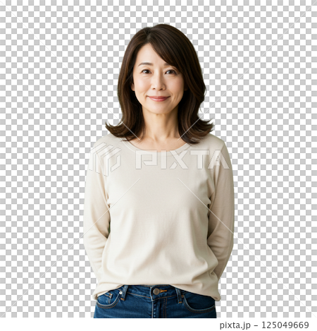 Woman Background Removal Woman Background Removal 125049669