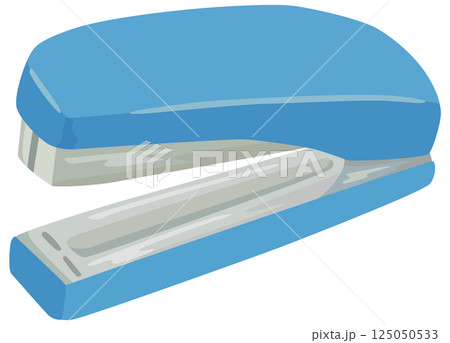 ホッチキスのイラスト ベクター素材 125050533