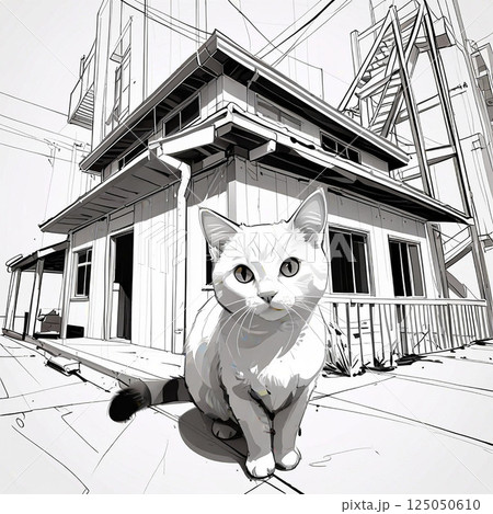 猫のいる風景 125050610