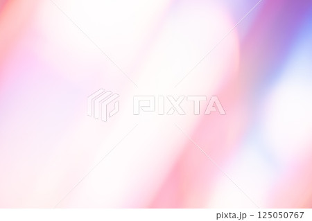 ピンクカラー系ラインアートイメージ　(写真素材) 125050767