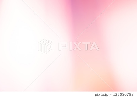 ピンクカラー系ラインアートイメージ　(写真素材) 125050788