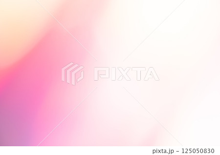 ピンクカラー系ラインアートイメージ　(写真素材) 125050830