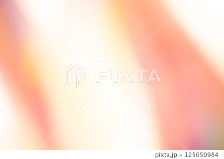 オレンジカラー系ラインアートイメージ　(写真素材) 125050984