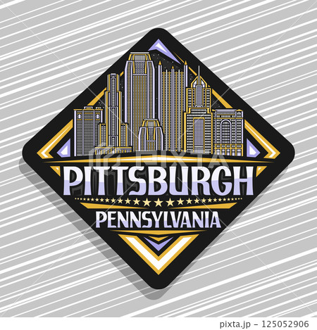 Vector logo for Pittsburgh 125052906