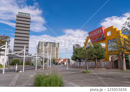 駅前風景 千葉ニュータウン中央駅 駅前風景 千葉ニュータウン中央駅 125053830