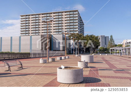 駅前風景 千葉ニュータウン中央駅 駅前風景 千葉ニュータウン中央駅 125053853