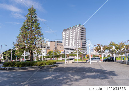 駅前風景 千葉ニュータウン中央駅 駅前風景 千葉ニュータウン中央駅 125053858