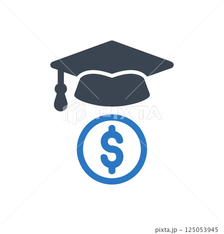 Scholarship Icon Scholarship Icon 125053945