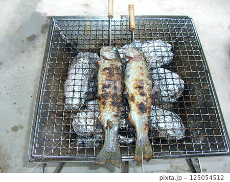 鮎の塩焼き 125054512