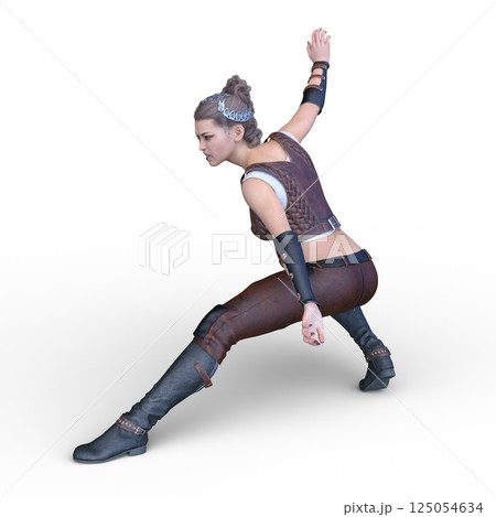 女性戦士 125054634