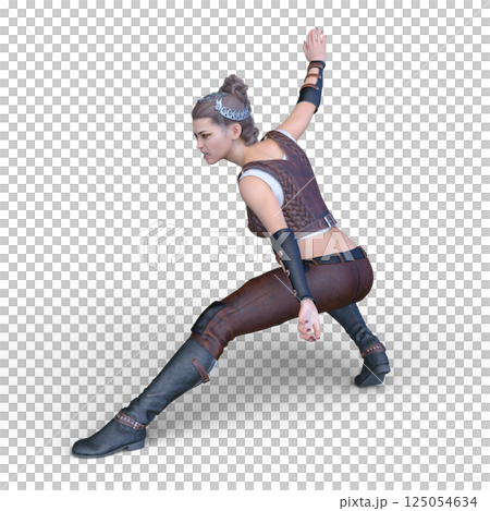 女性戦士 125054634