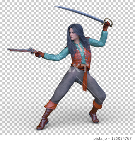 Female pirates 125054767