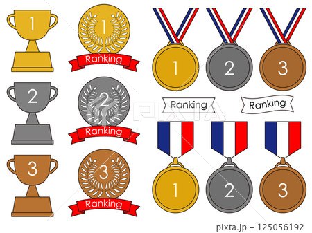 ランキングアイコンセット 125056192