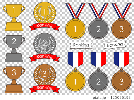 ランキングアイコンセット 125056192