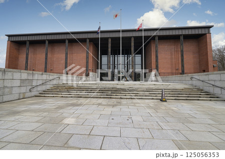 北海道博物館の外観（地域スポット 周辺施設シリーズ） 125056353