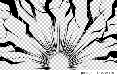 エネルギー放出のイラスト 125056416