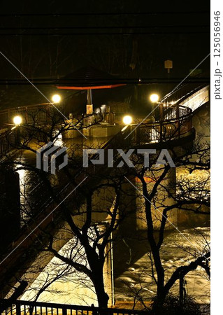 三朝温泉の景色 125056946