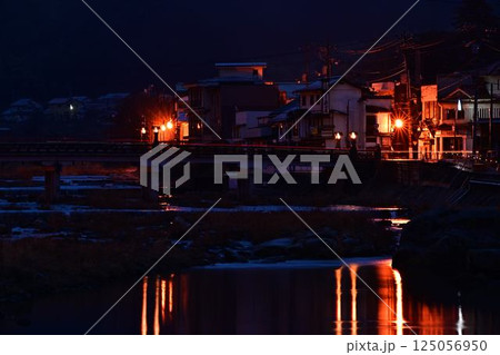 三朝温泉の景色 三朝温泉の景色 125056950