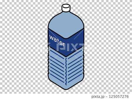 ペットボトルの水 125057276