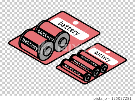 電池組插圖 125057281